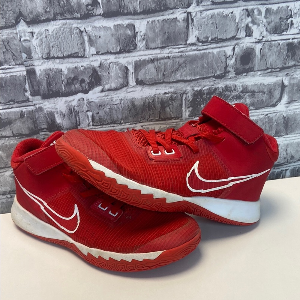 Nike Kids Red Basketball Shoes
